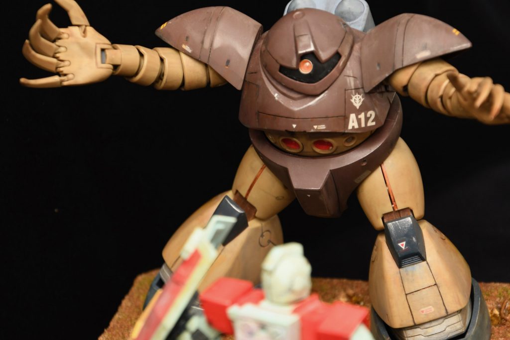 敵として、ジムに登場頂きました