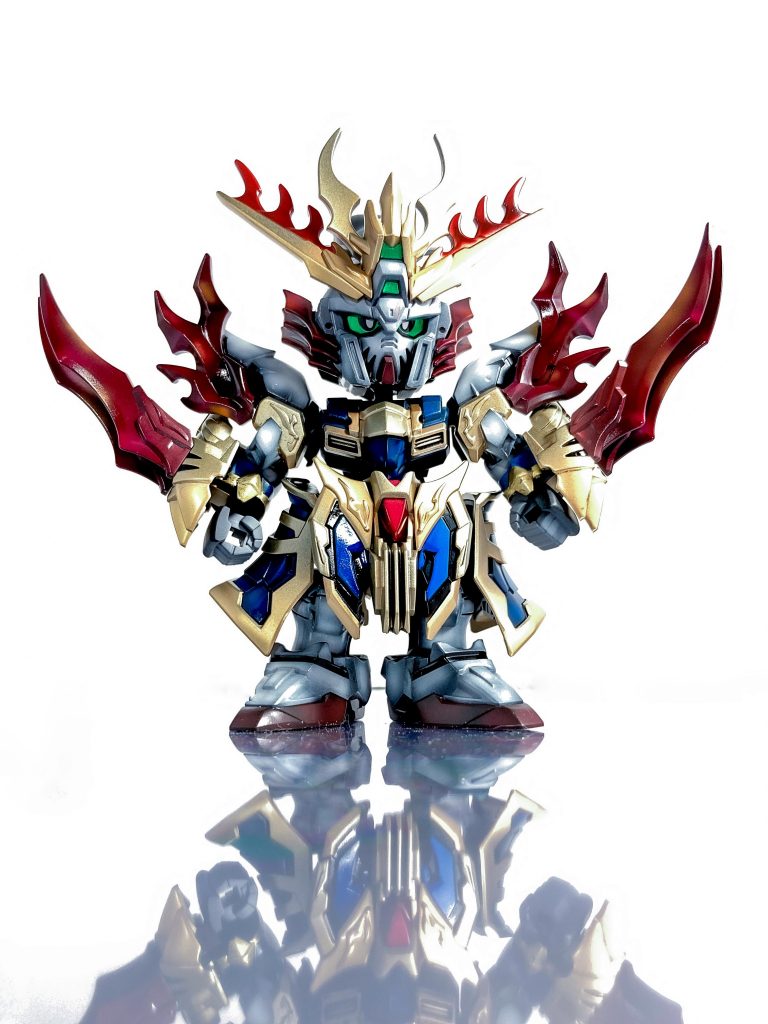 SD 三国創傑伝 張飛ゴッドガンダム–5枚目/制作者：@Nekohige0511