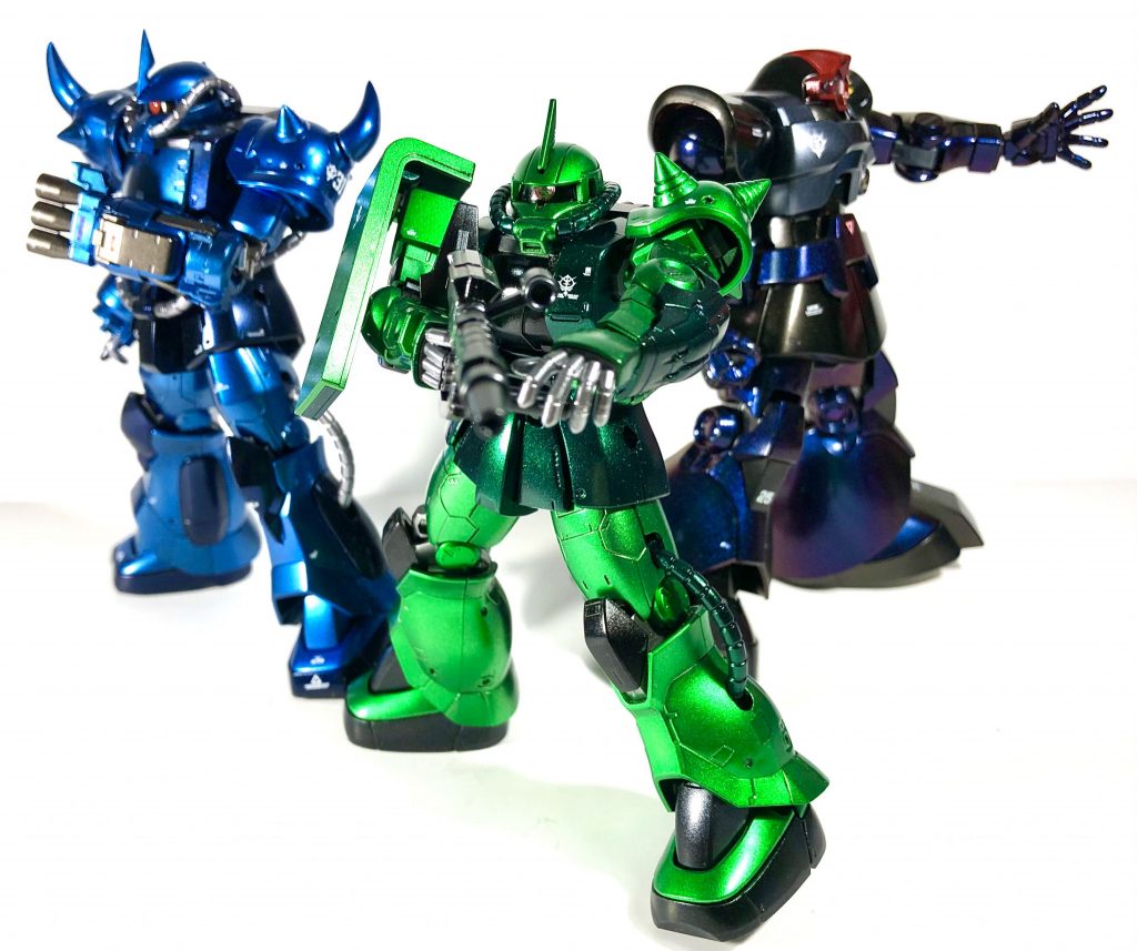 ついにジオン軍の主力MSを作れました！