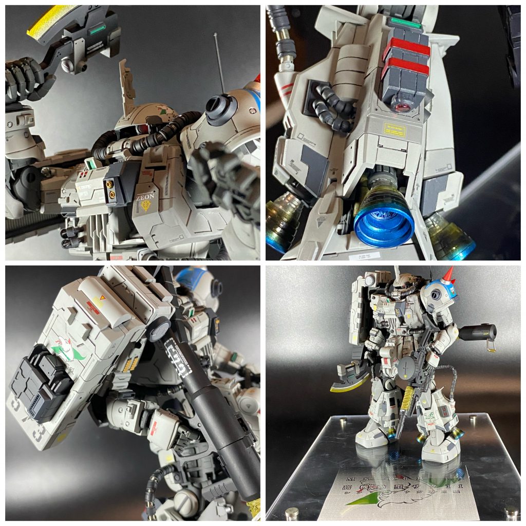 MS-06R-1A 高機動型ザクII(シン・マツナガ専用機)–2枚目/制作者：なろく (ガルチ)