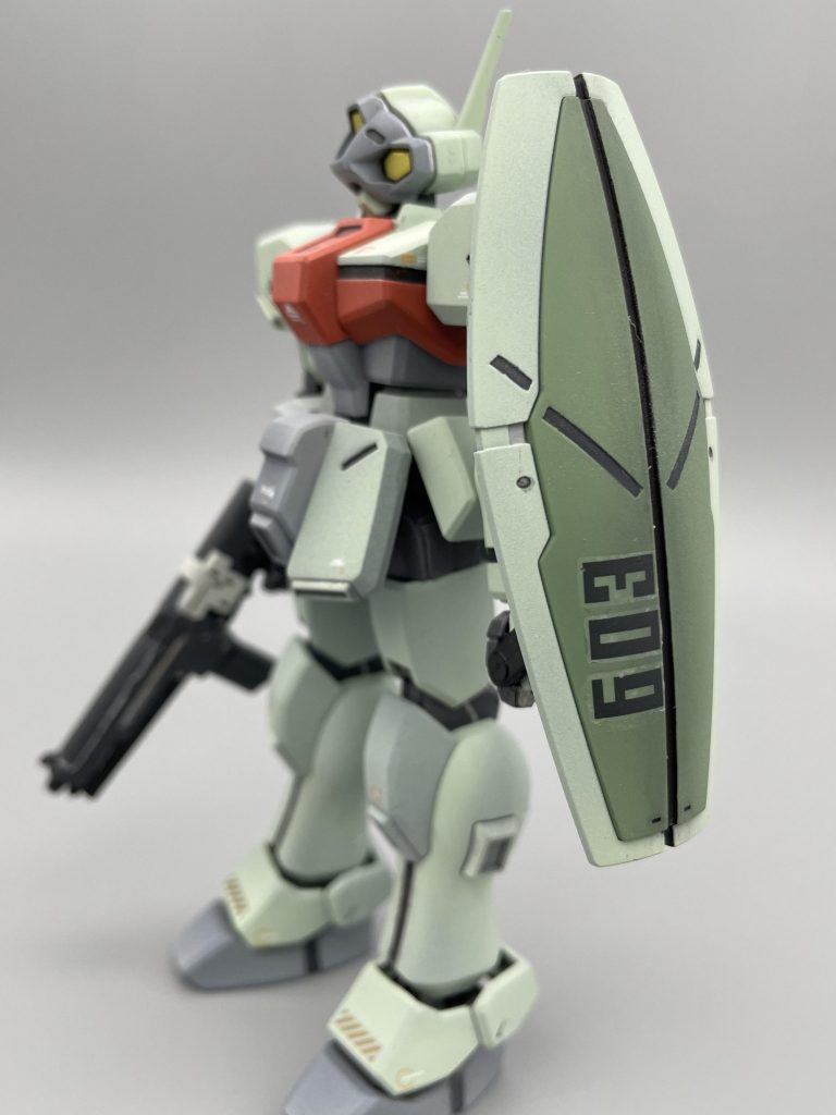 シールド ちょっとデカールが浮いてるのはご愛嬌…603はiglooから。X関係無いですけど