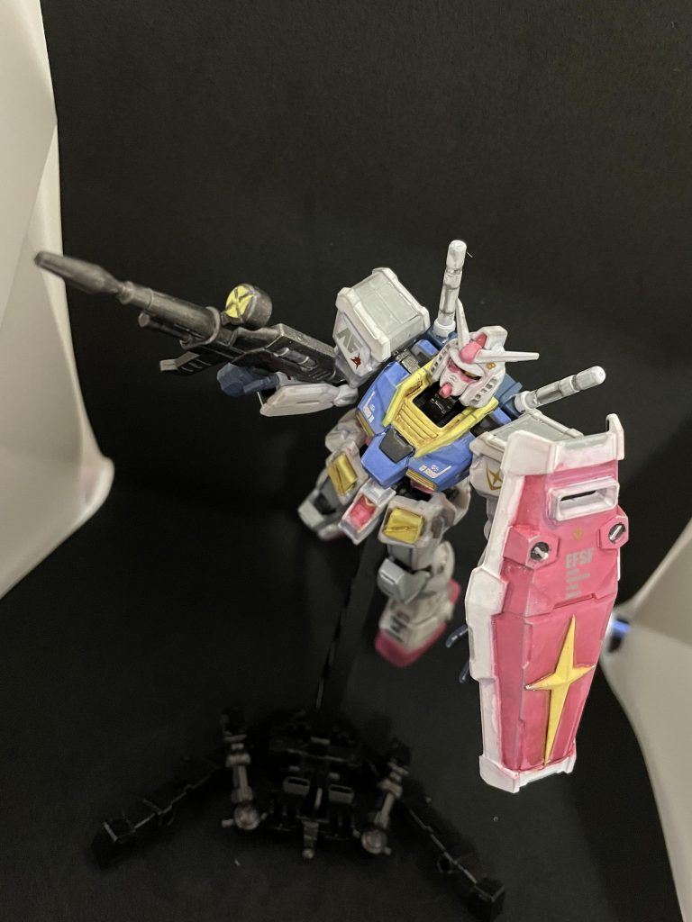 おきまりのポーズ