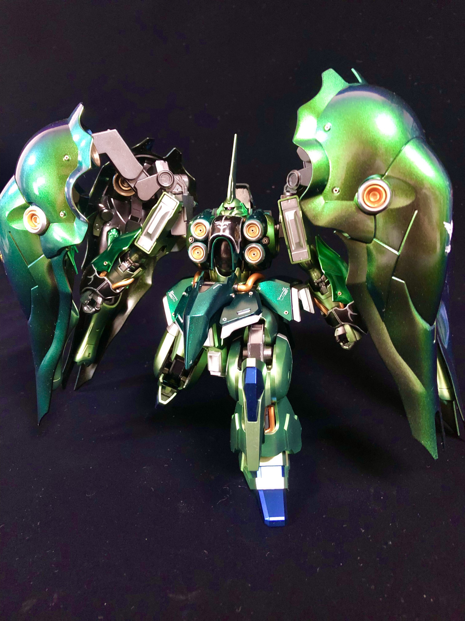 NZ-666 クシャトリヤ 偏光メタリック｜りぢちょう代理さんのガンプラ作品｜GUNSTA（ガンスタ）