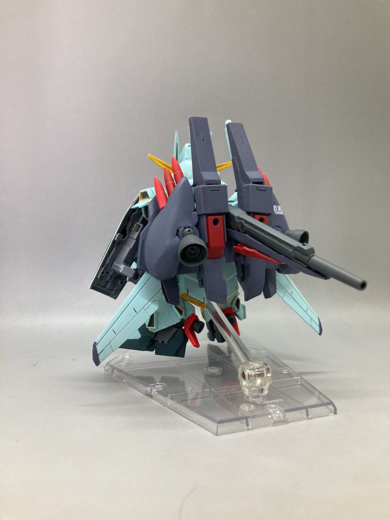 バックショット。BWSの調整が何気に1番時間がかかりました。