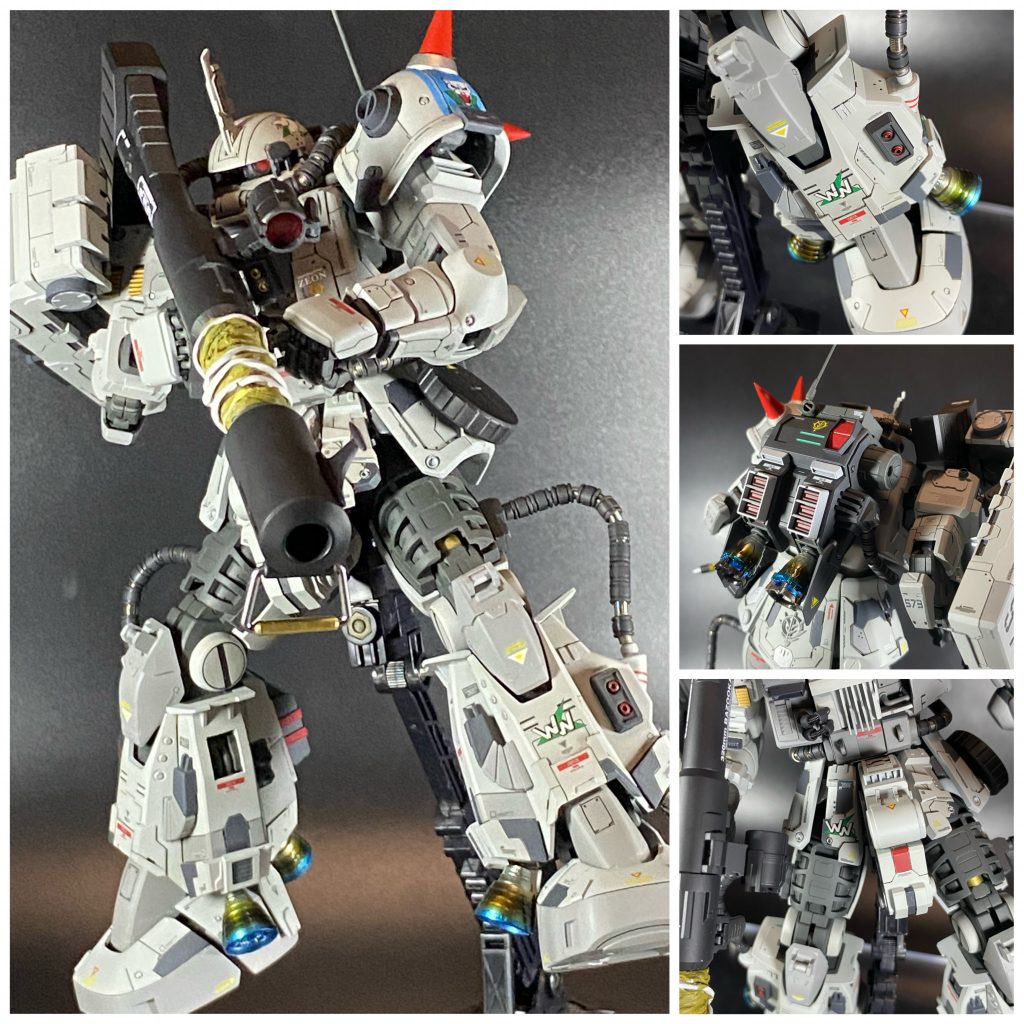 MS-06R-1A 高機動型ザクII(シン・マツナガ専用機)–3枚目/制作者：なろく (ガルチ)