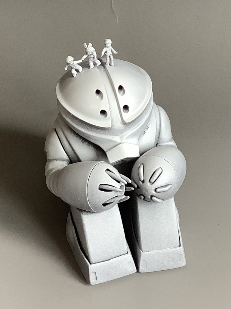 白サフ重ね吹き