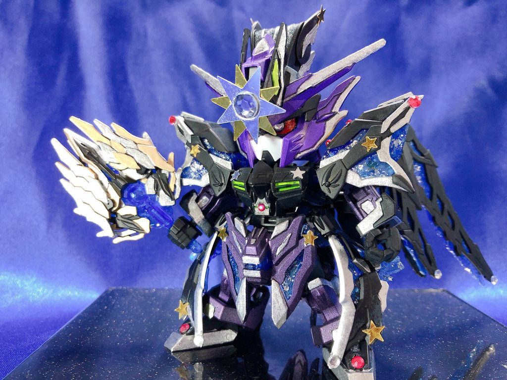 諸葛亮フリーダムガンダムを用いて、テーマはとにかく「ギャラクシー感」とゆう事で作ってみたとの事です☝🏻✨ 尚、今回の写真撮影は全て彼女さんになります👍🏻