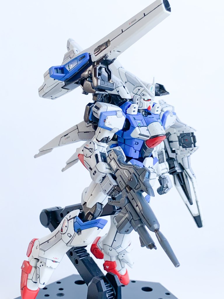 HGUCセカンドV 筆塗り部分塗装！–4枚目/制作者：@praZo001