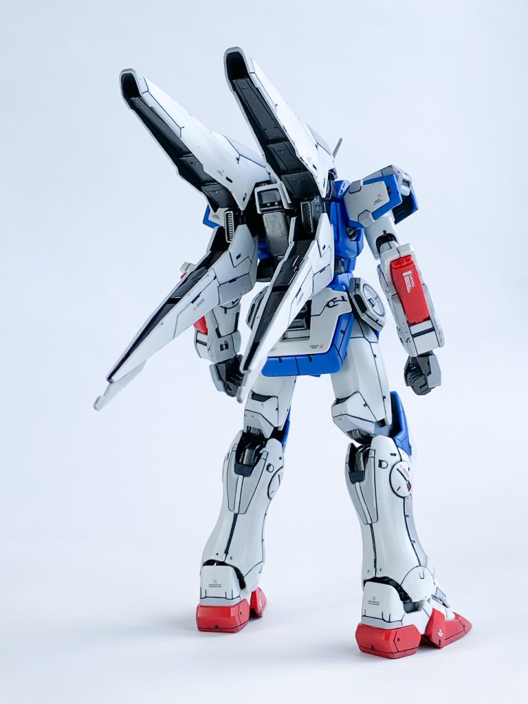 HGUCセカンドV 筆塗り部分塗装！–6枚目/制作者：@praZo001