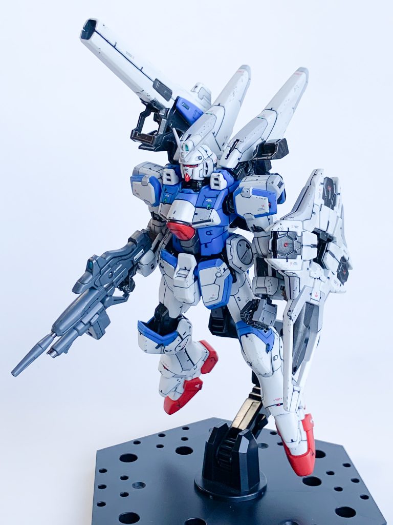 HGUCセカンドV 筆塗り部分塗装！–8枚目/制作者：@praZo001