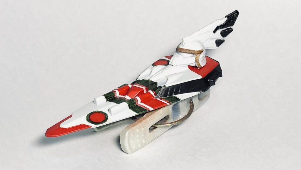 式典シールドのディテールにはジンの頭を利用🐔