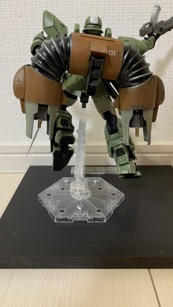 バックパックはフルスクラッチです！