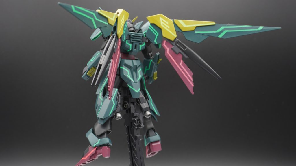 後ろウィング展開