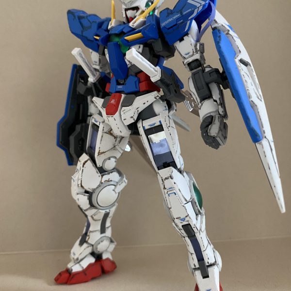 RGエクシア簡単フィニッシュですが..(^^;