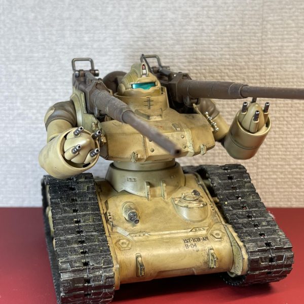 HGオリジン版初期型ガンタンクデザートタイプ