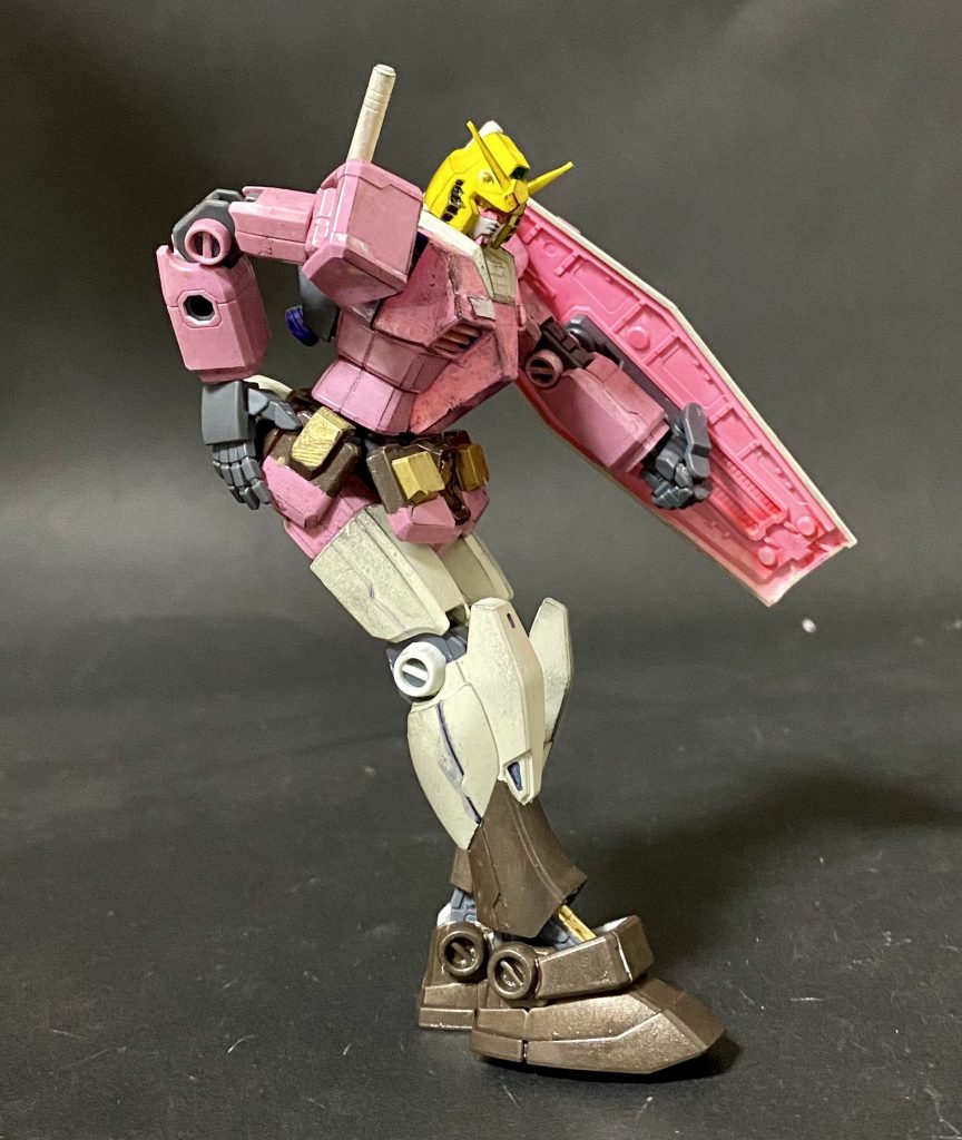 ジャンプからのスタッ