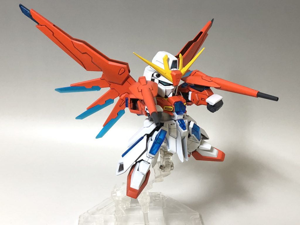 説明書にあったポージング。