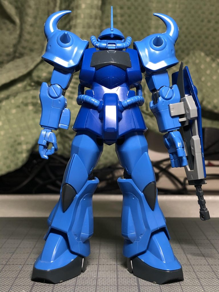 素組み状態。なかなかのプロポーションです。