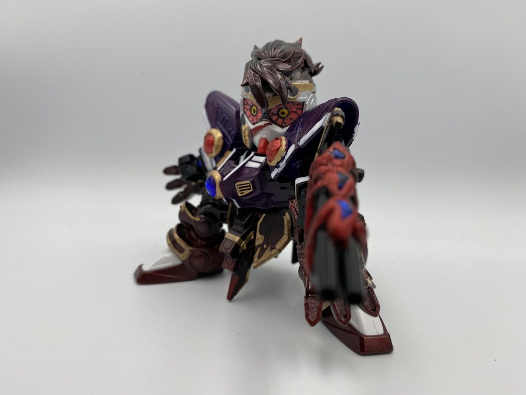 鬼状態。銃も鬼状態に。