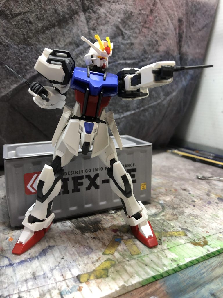 EGストライクガンダム(ライトパッケージ風)–3枚目/制作者：ジジさん