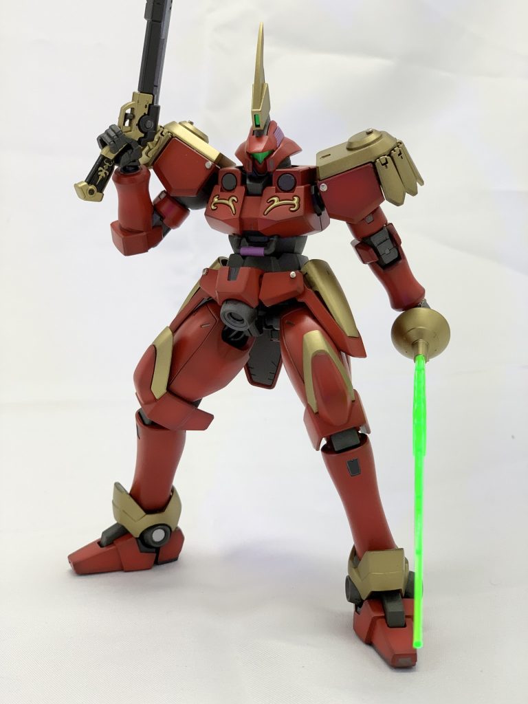 目と頭頂部のセンサーには蛍光グリーンを採用しました