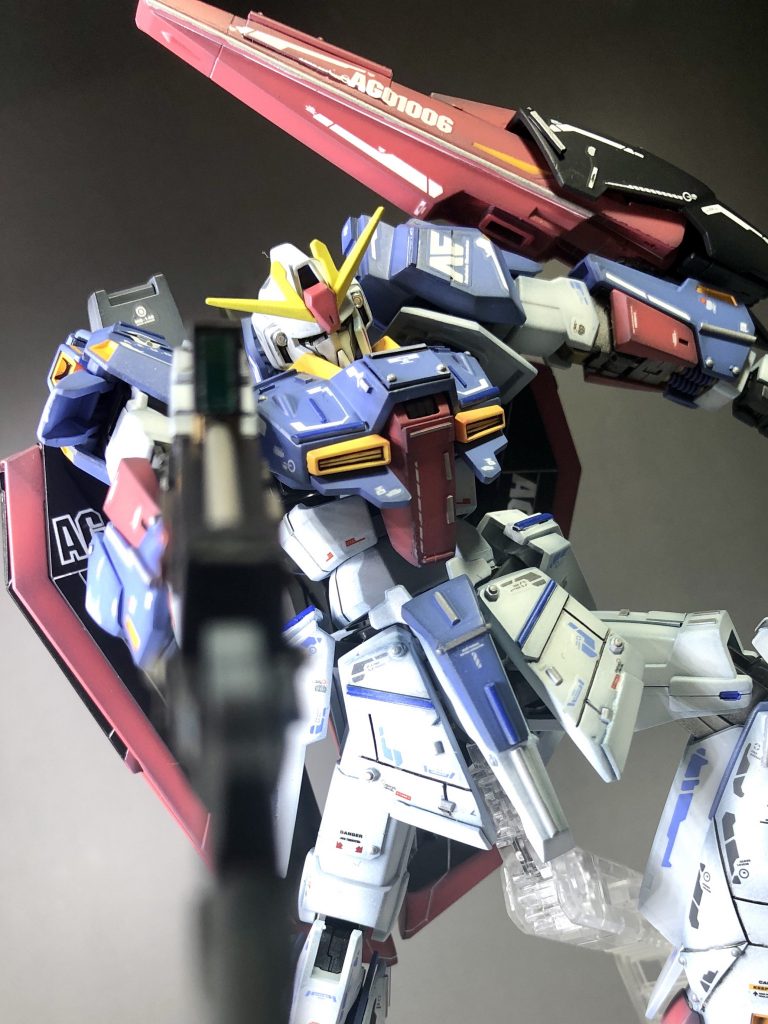 HGUC ゼータガンダム–3枚目/制作者：@meo_pla めおぷら