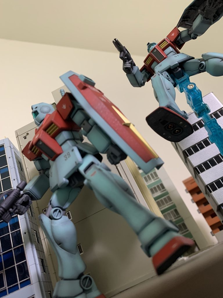 降下からの着地