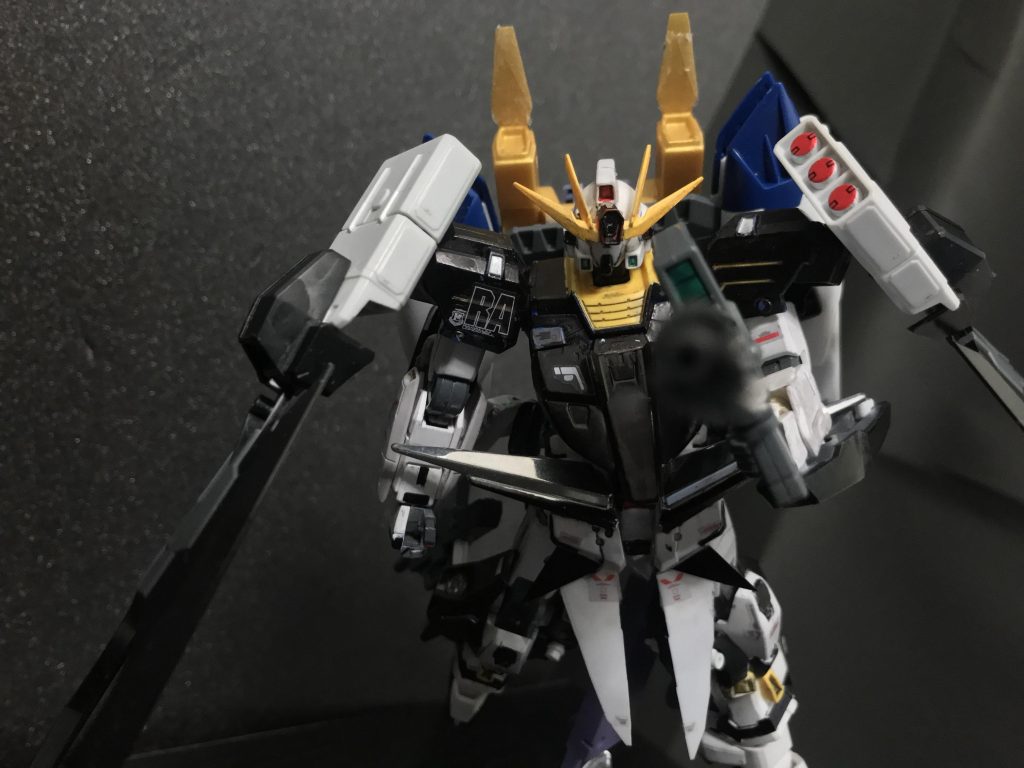 ビームライフル!名前センスは無いために、毎回毎回「ビームライフル!」「ビームサーベル!」「切り!」みたいな事しか言ってませんが、センスないんですよ!(自爆)毎回名前募集してます…