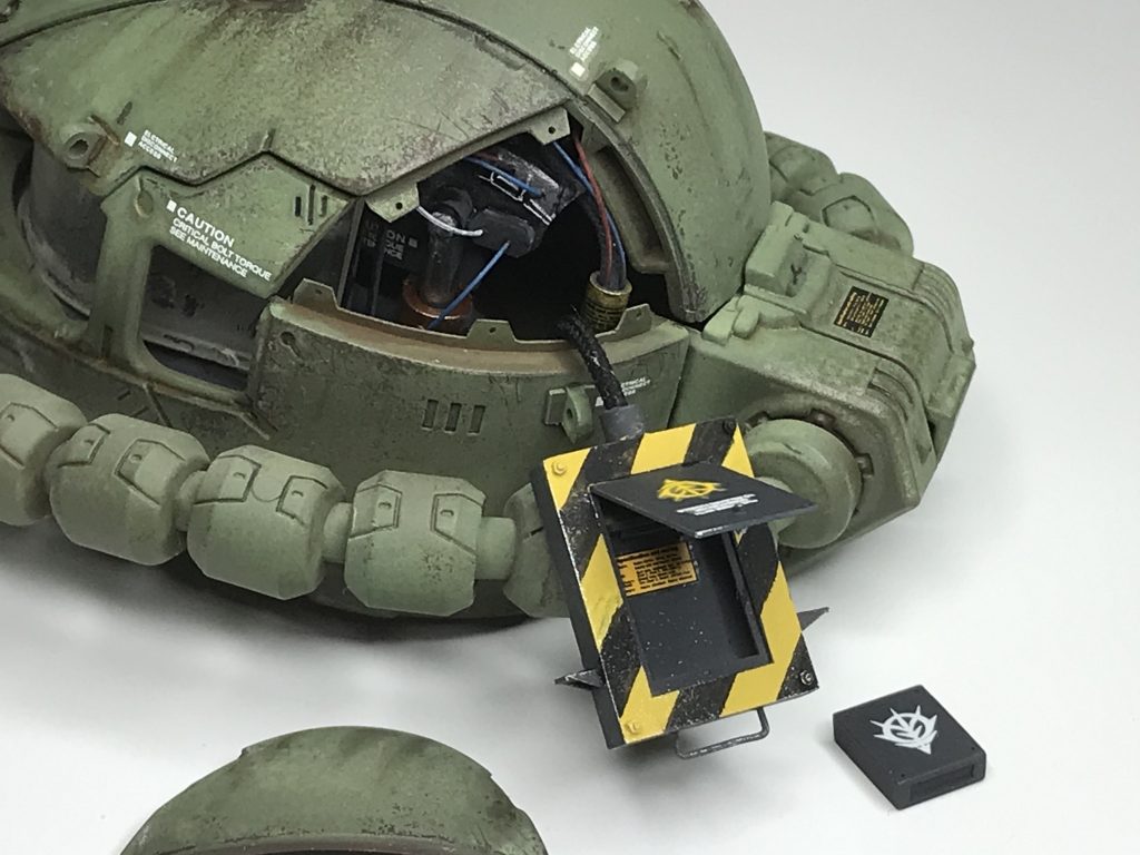 ジオラマ用にブラックボックス(起動データ)製作 