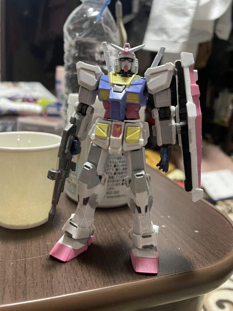 パステルカラーで塗装