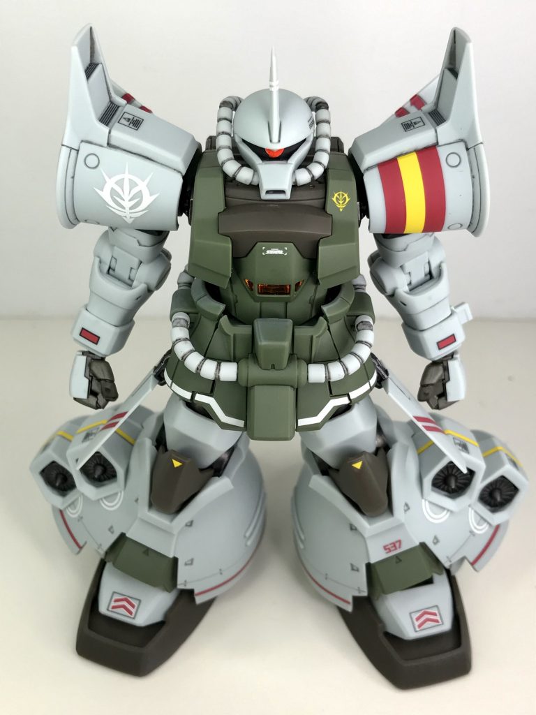 完成。当初はウェザリングやチッピングも考えていましたが… 素で十分にカッコいいので、リスクは冒さず（汗）完了にしました。