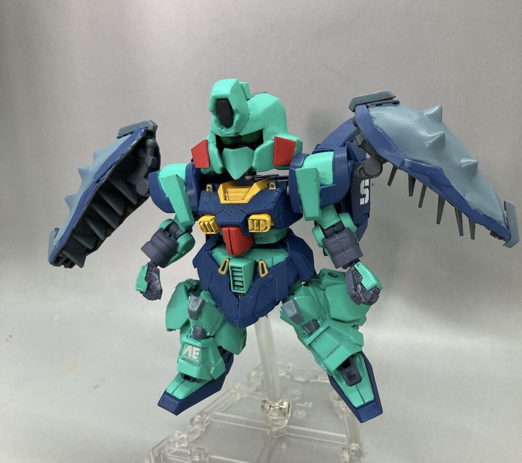 バトオペ版のツインアイも再現しました。