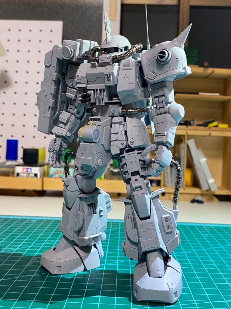 MS-06R-1A 高機動型ザクII(シン・マツナガ専用機)–2枚目/制作者：なろく (ガルチ)