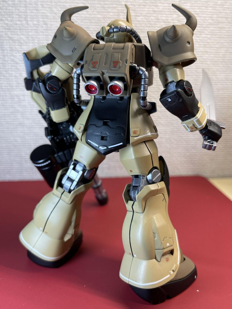 グフカスタム　デザートカラー–5枚目/制作者：SUSIROCHI