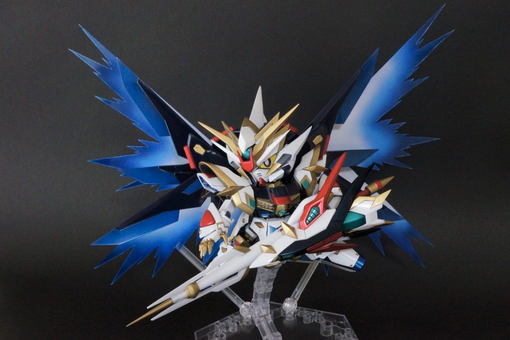 一撃必殺、全開放突き!ストフリと言えばこの構え。