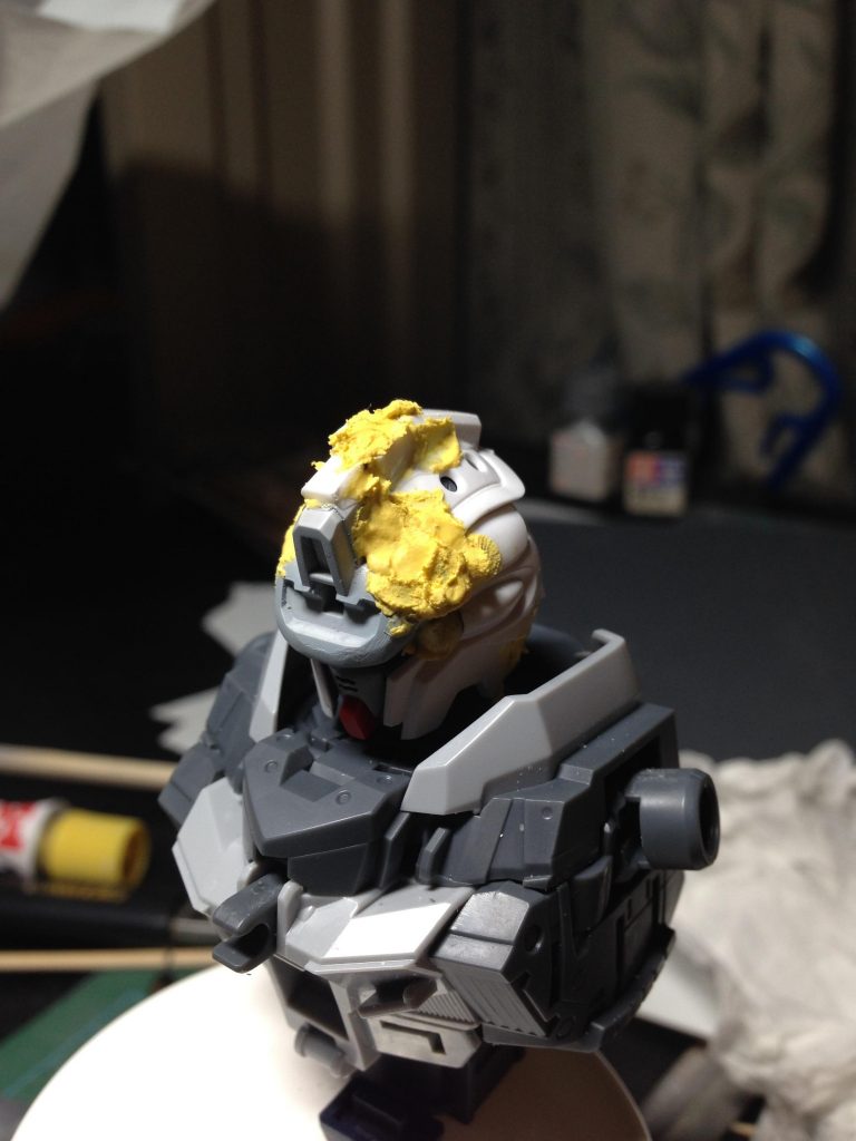 角は接続部分ごとゴッソリ移植。かなり強引にくっつけてます(笑)