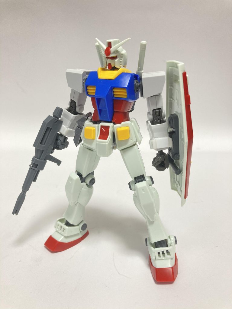 塗装前状態。下腕など各部に手を入れてます。