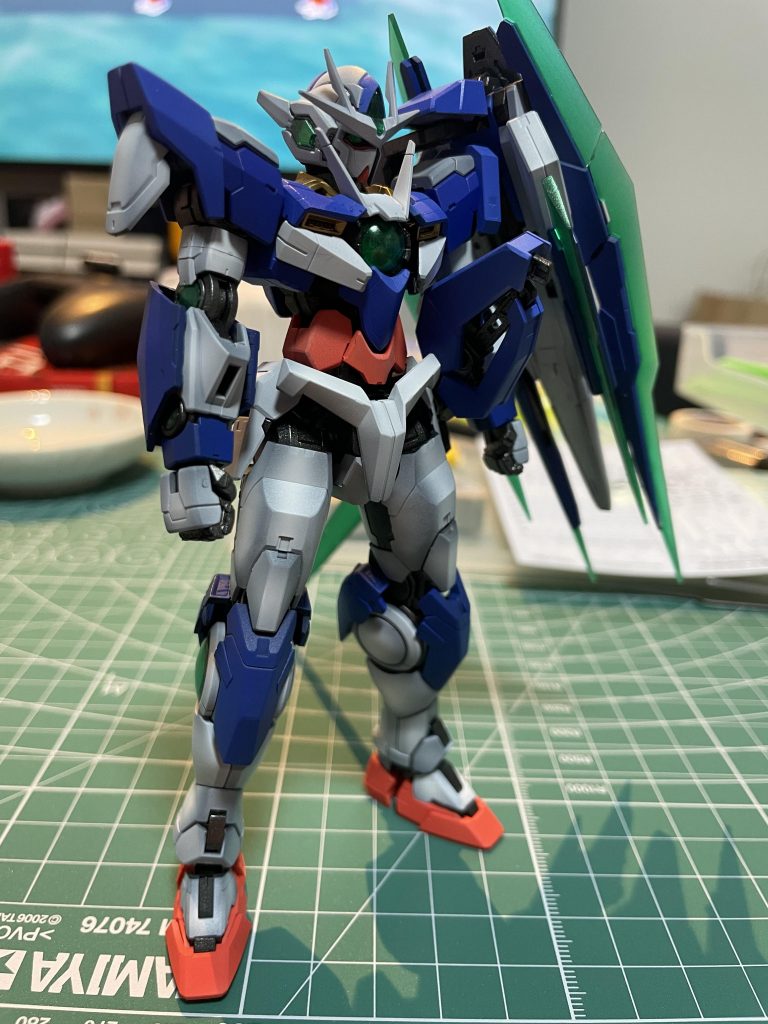 墨入れ、デカール前