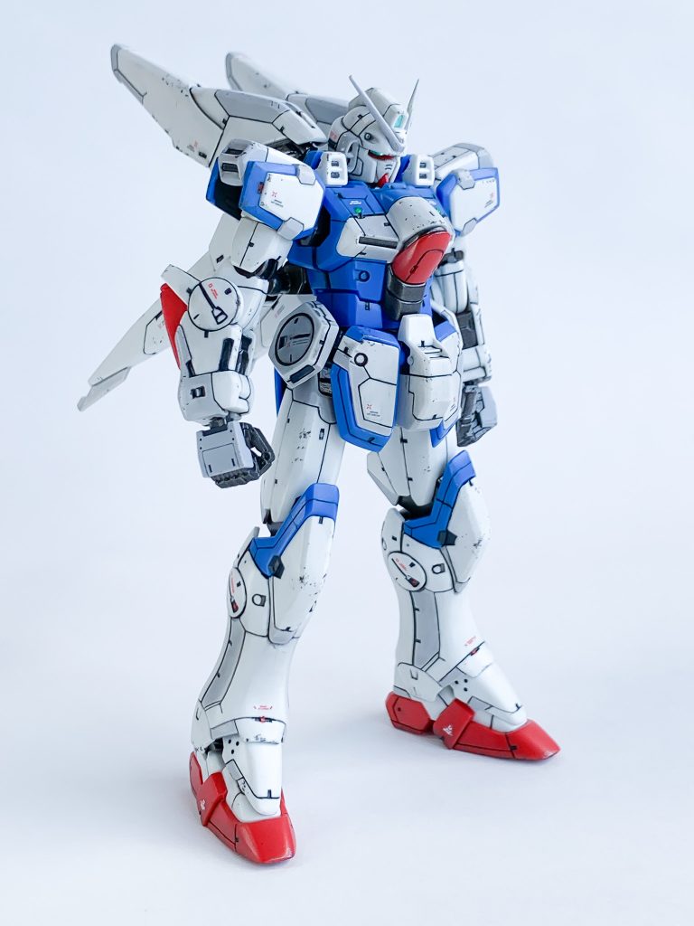 HGUCセカンドV 筆塗り部分塗装！–7枚目/制作者：@praZo001