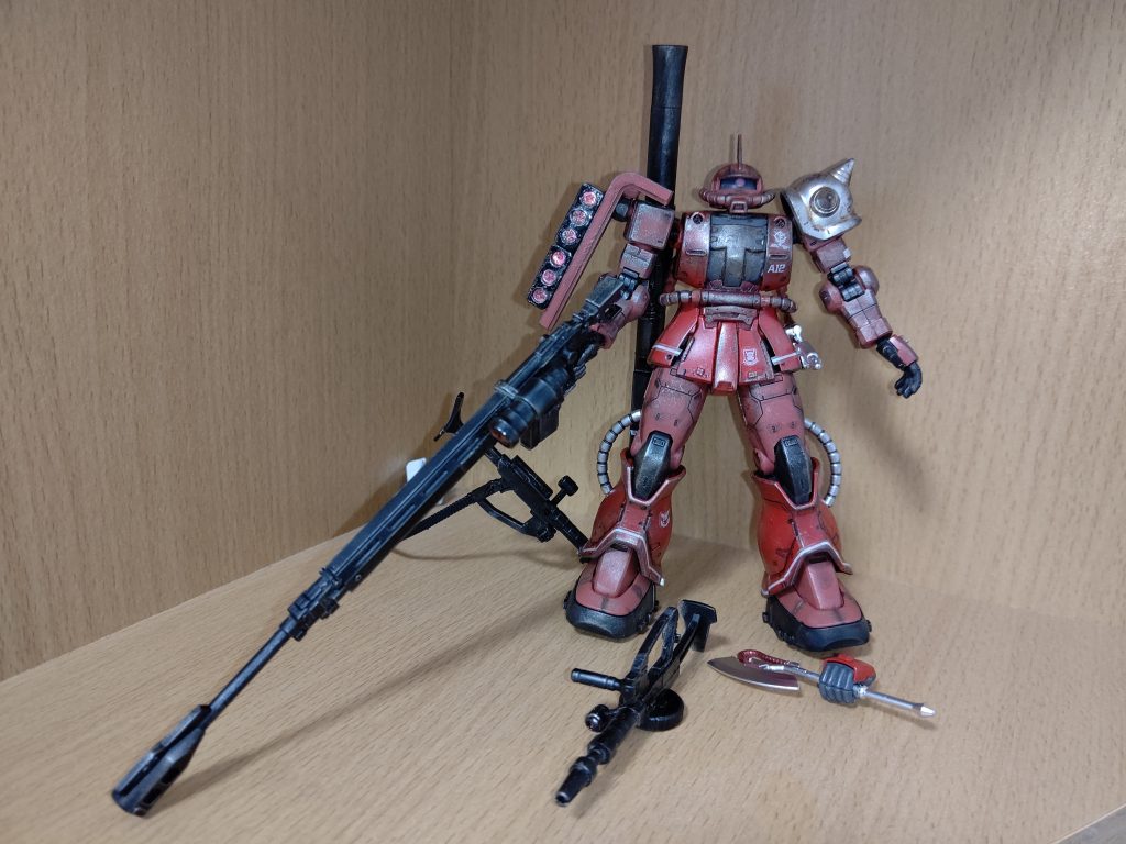 ライフルでかい😀