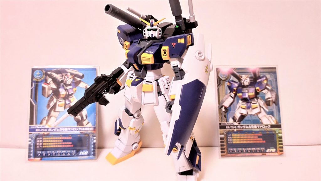 ガンダムカードビルダーでは私の友達の愛機でした…