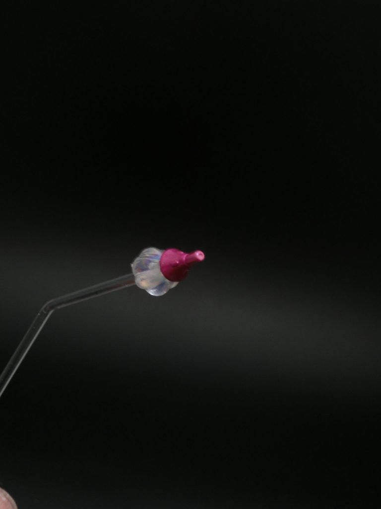 ファンネルが噴射して見えますでしょうか?100円ショップで購入したビーズですが…