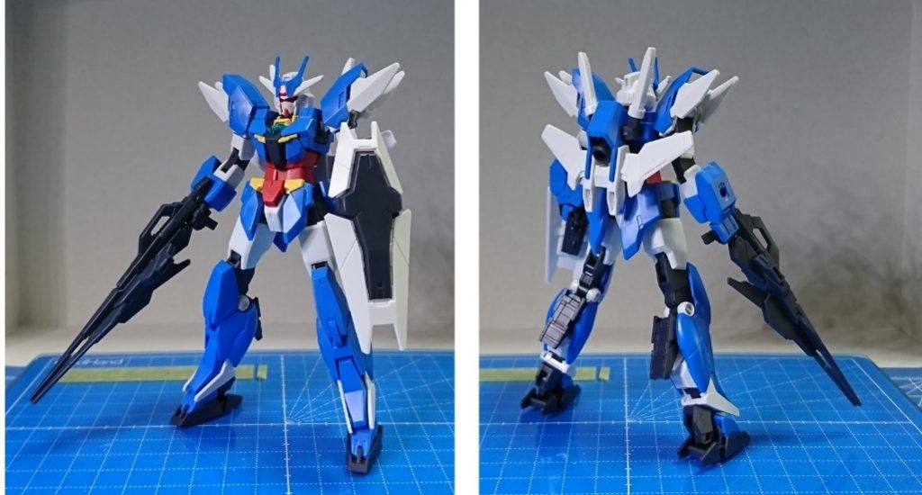 着手は一昨年の10月。コツコツディテアップしていてたものの、色々割り込みがあって後回しに…… そこへビルドダイバーズのデカール発売、そして支部コン開催の報があり、良い機会と思い制作を再開しました。