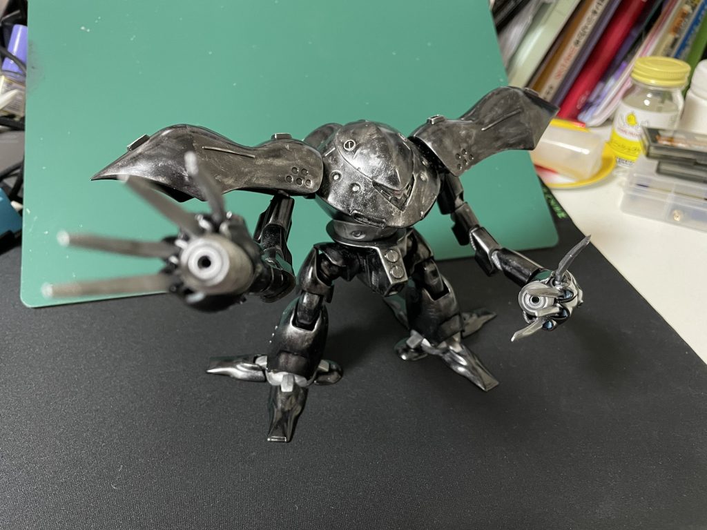 初めてウェザリングしてみました。初めてしては上手くいったかな？