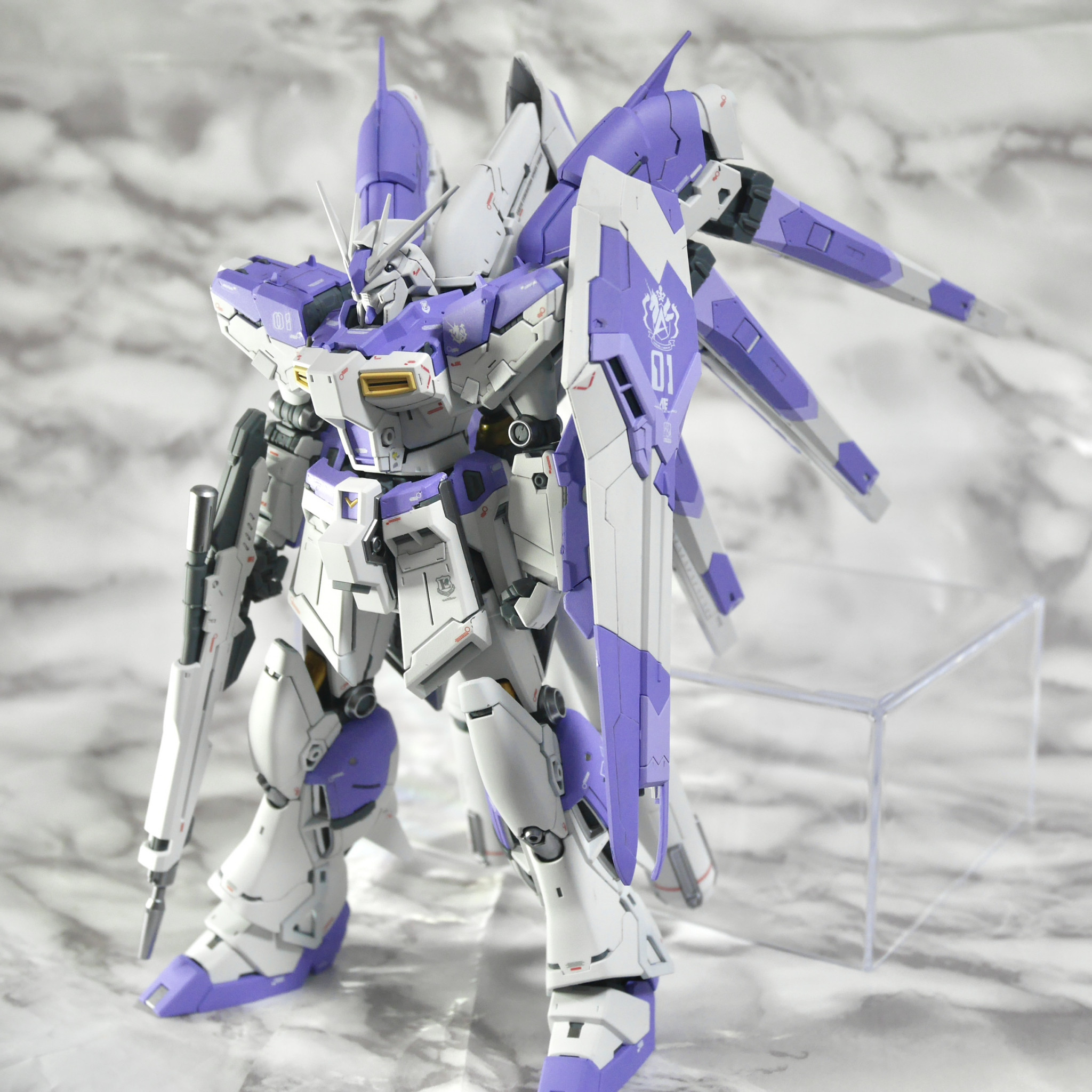 RG Hi-vガンダム(ハイニューガンダム) 全塗装 完成品-