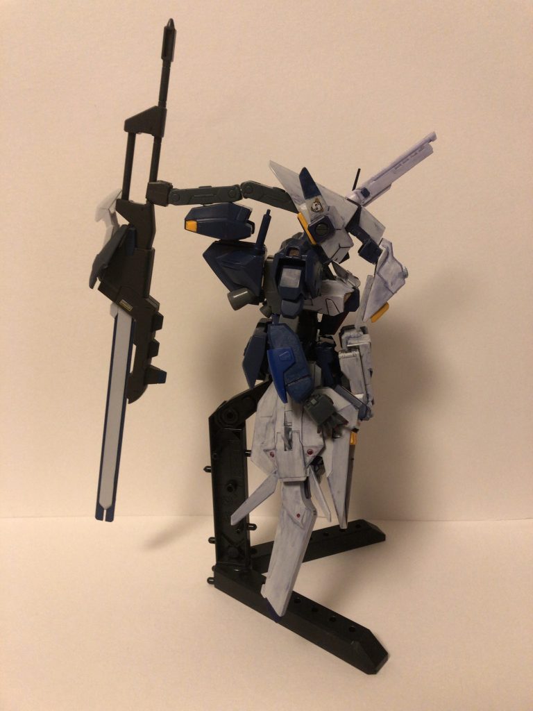 側面今回作品に水転写デカールを貼るのは初めてだったのですが、そこそこ上手くは出来たのではないかな、と思っています。笑