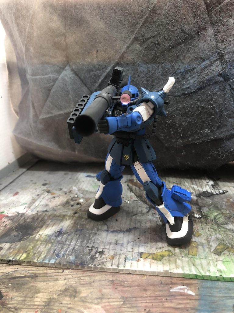 陸戦高機動型ザクⅡ(ヴィンセント・グライスナー機)–4枚目/制作者：ジジさん