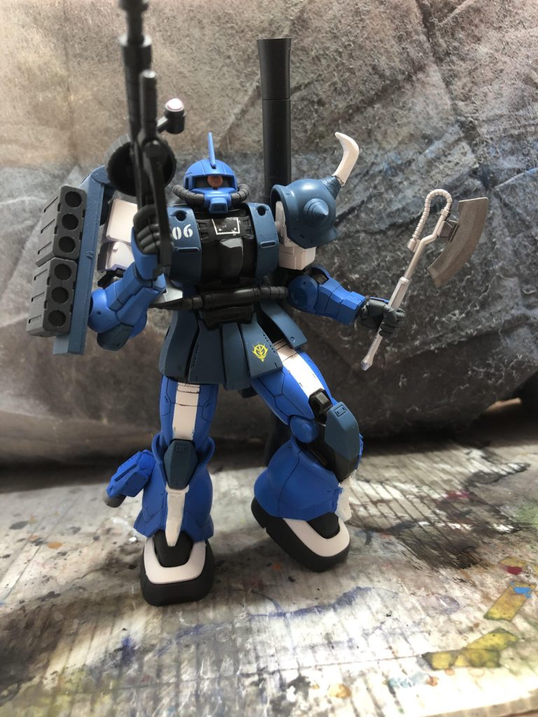 陸戦高機動型ザクⅡ(ヴィンセント・グライスナー機)–2枚目/制作者：ジジさん