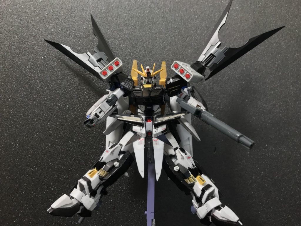 シールドバインダーを展開!こうゆうのやっちゃうよね!意味はないけど