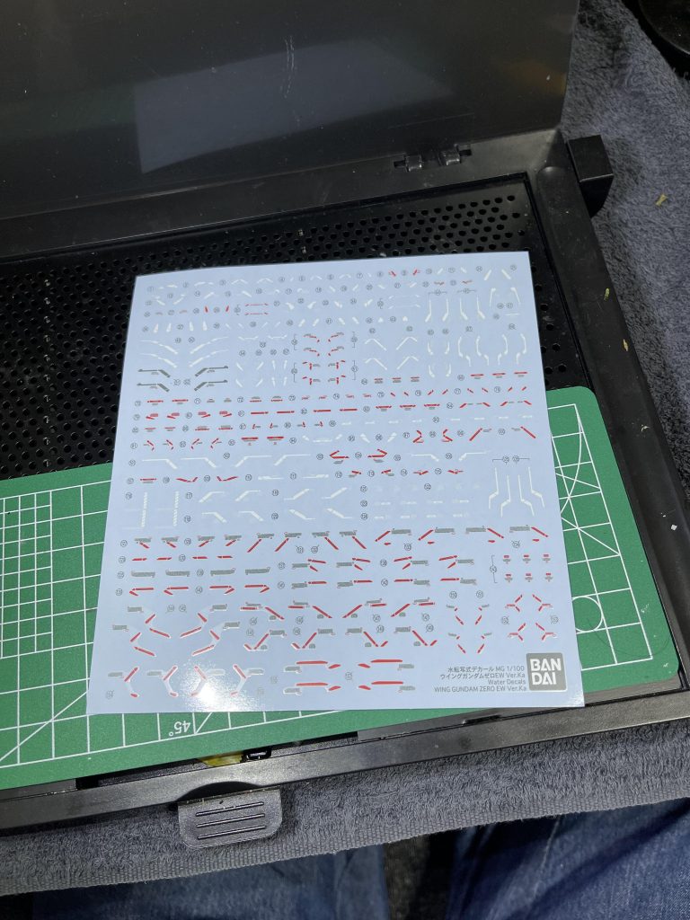 デカール貼るの楽しかったです!